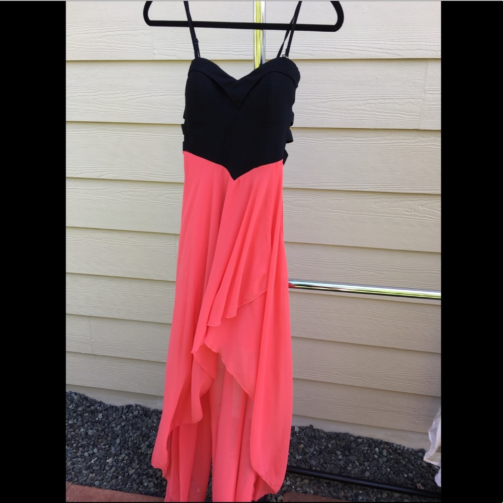 Coral Formal dress